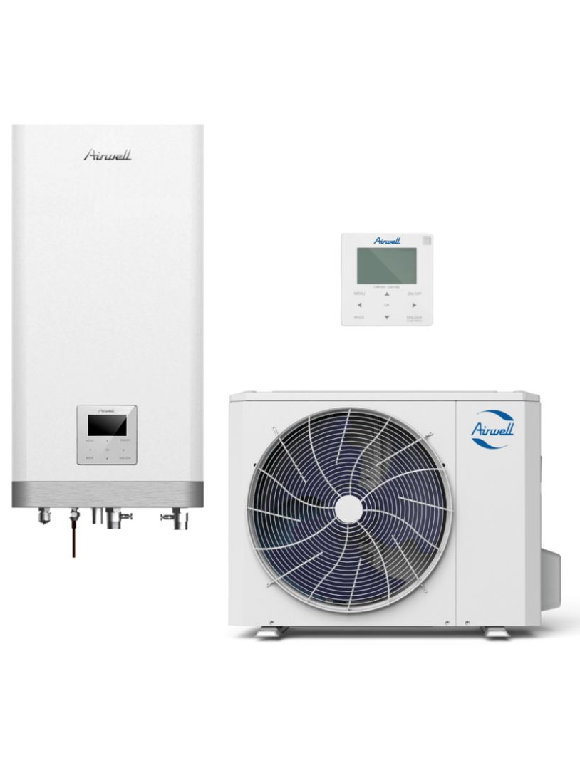 Airwell šilumos siurblys oras-vanduo Wellea Split 16,0kW