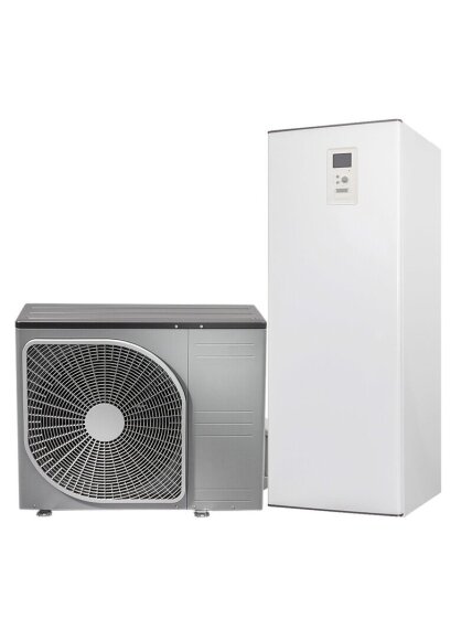 Alpha Innotec šilumos siurblys oras-vanduo ECO LINE L6 SPLIT - HT6 4-6 kW su 180 litrų talpa Alpha Innotec šilumos siurblys oras-vanduo ECO LINE L6 SPLIT - HT6 4-6 kW su 180 litrų talpa