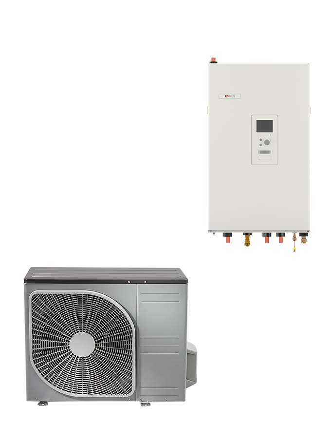 Alpha Innotec šilumos siurblys oras-vanduo ECO LINE L8 SPLIT - HM12 4-6 kW