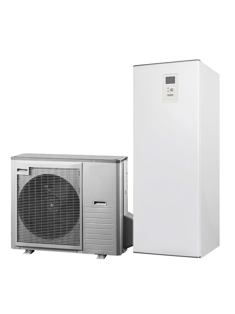 Alpha Innotec šilumos siurblys oras-vanduo ECO LINE L8 SPLIT - HT12 6-9 kW su 180 litrų talpa Alpha Innotec šilumos siurblys oras-vanduo ECO LINE L8 SPLIT - HT12 6-9 kW su 180 litrų talpa