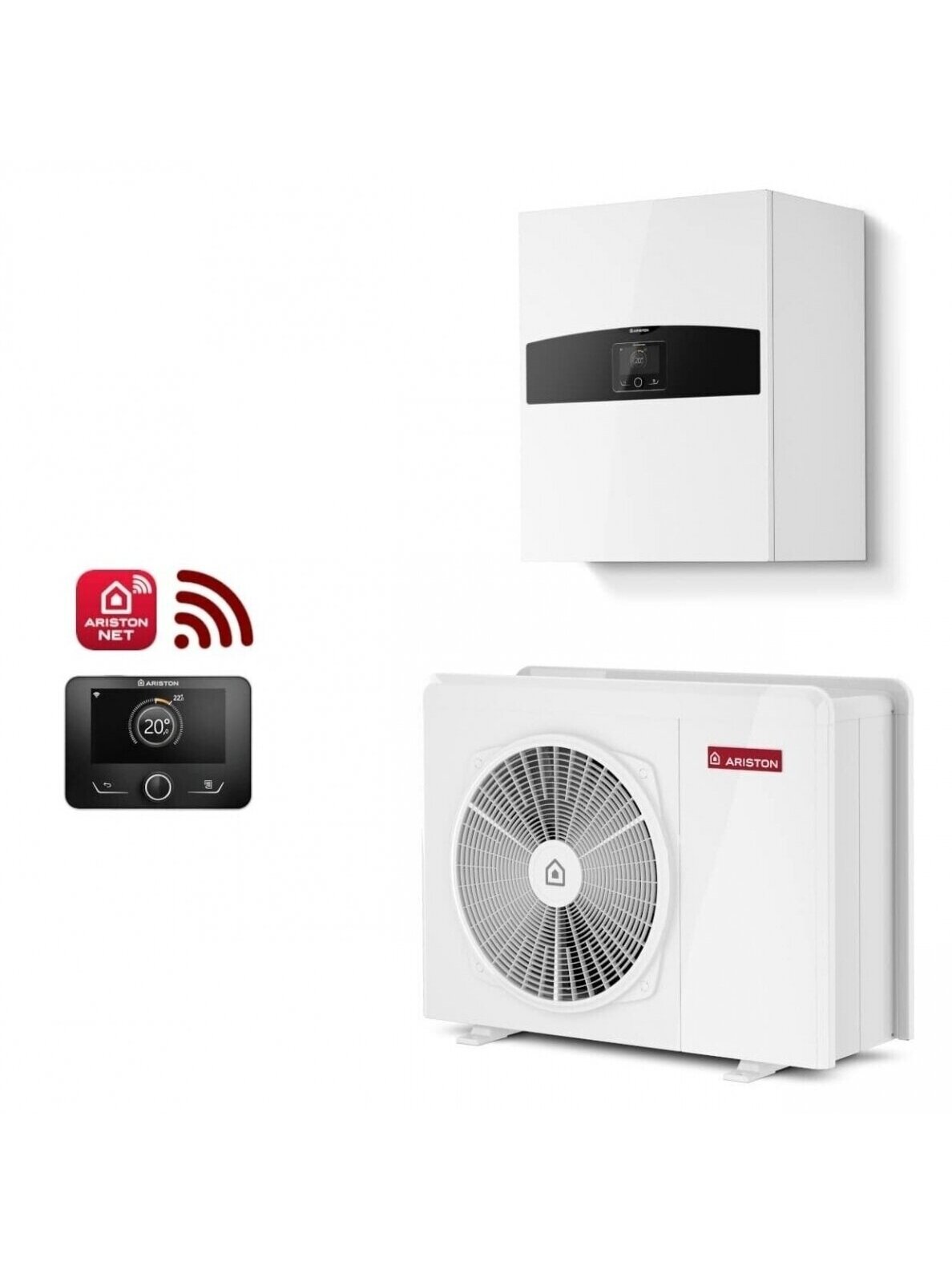 Ariston šilumos siurblys oras-vanduo Nimbus Plus 50S NET 7,57kW