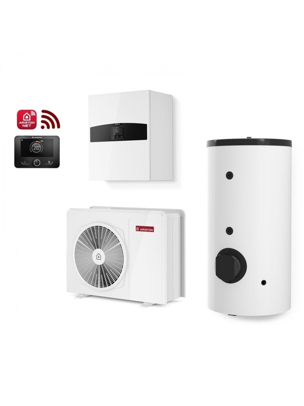 Ariston šilumos siurblys oras-vanduo Nimbus Flex 80S NET 11,74kW