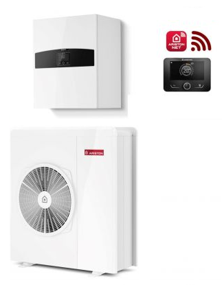 Ariston šilumos siurblys oras-vanduo Nimbus Plus 80S T NET 11,74kW, trifazis