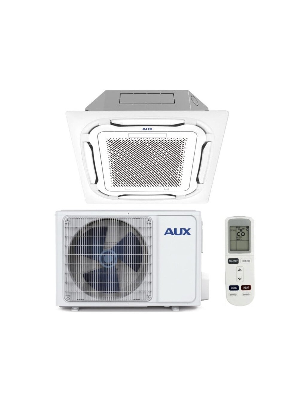 AUX kasetinis oro kondicionierius AUX-C-12CAC 3.6/4.2kW AUX kasetinis oro kondicionierius AUX-C-12CAC 3.6/4.2kW