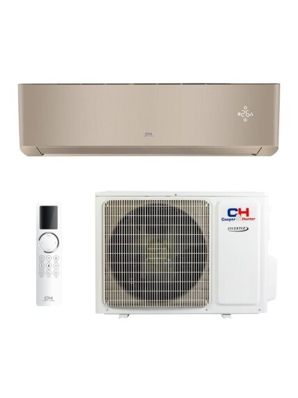 Cooper&Hunter šilumos siurblys oras-oras Supreme 7.03/7.03kW, aukso spalvos Cooper&Hunter šilumos siurblys oras-oras Supreme 7.03/7.03kW, aukso spalvos