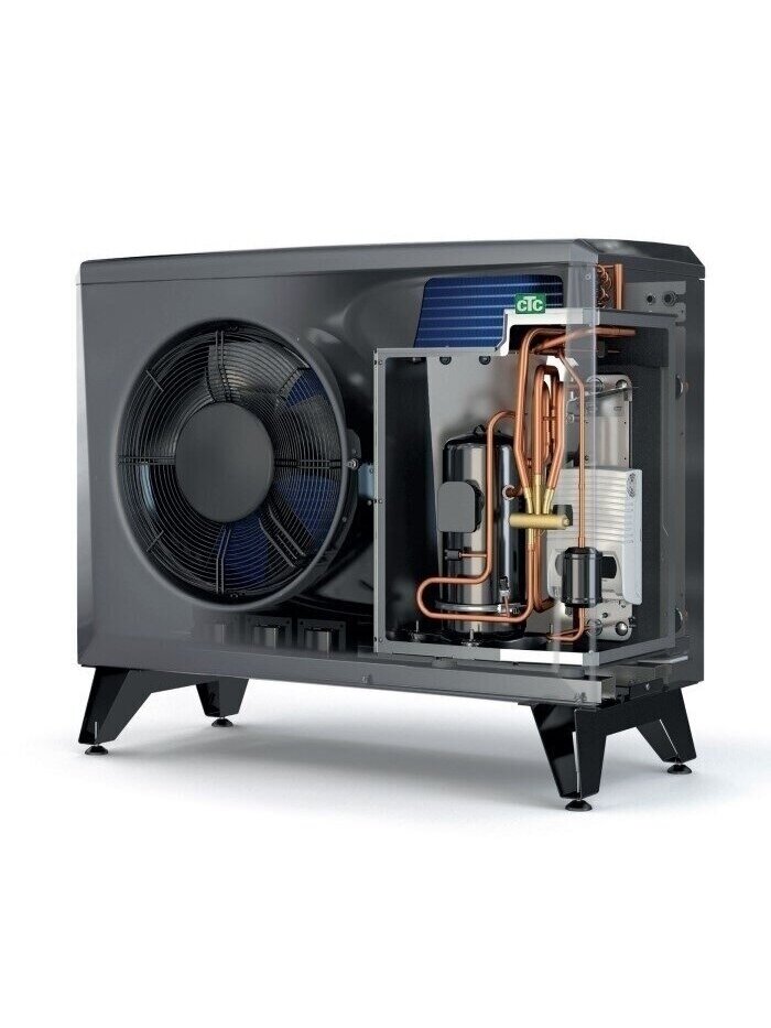 CTC šilumos siurblys oras-vanduo EcoAir 614M 13.35kW su 223 litrų talpa 1