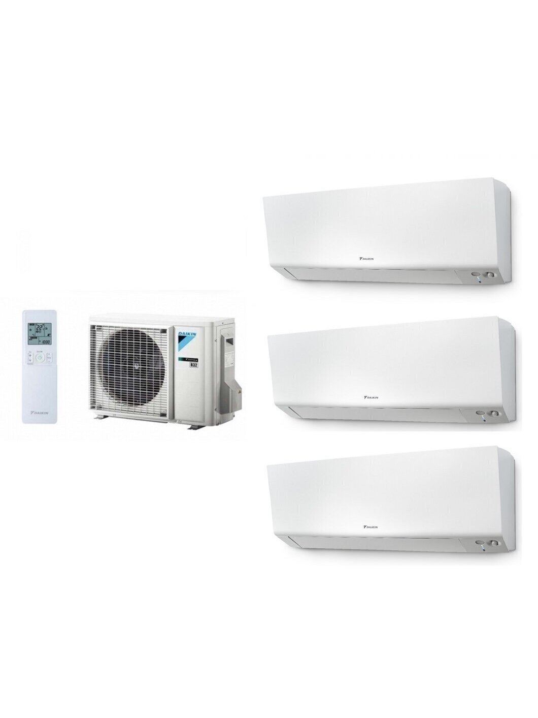Daikin multisplit oro kondicionierius Perfera trims kambariams