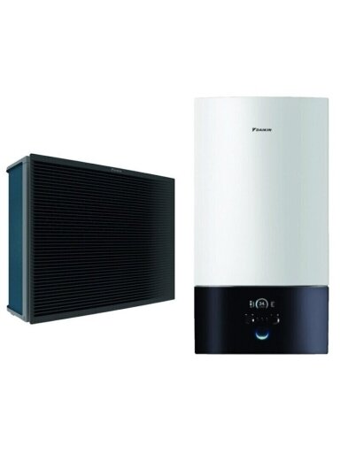 Daikin aukštatemperatūris šilumos siurblys oras-vanduo Altherma 3 H HT EPRA18DW17 / ETBH16E9W 13,1kW Daikin aukštatemperatūris šilumos siurblys oras-vanduo Altherma 3 H HT EPRA18DW17 / ETBH16E9W 13,1kW
