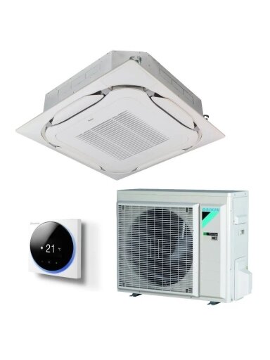 Daikin kasetinis oro kondicionierius Round Flow FCAG50B / RXM50R 5,0/6,0kW Daikin kasetinis oro kondicionierius Round Flow FCAG50B / RXM50R 5,0/6,0kW