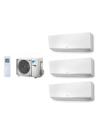 Daikin multisplit oro kondicionierius Perfera trims kambariams