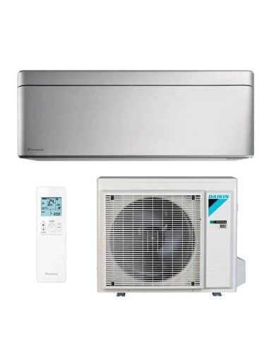 Daikin oro kondicionierius Stylish FTXA42CS / RXA42B8 4.2/5.4kW, sidabro spalva