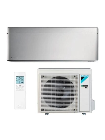 Daikin oro kondicionierius Stylish FTXA50CS / RXA50B8 5.0/5.8kW, sidabro spalva Daikin oro kondicionierius Stylish FTXA50CS / RXA50B8 5.0/5.8kW, sidabro spalva