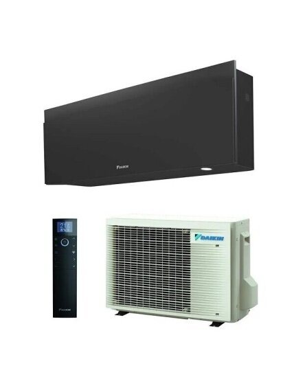 Daikin šilumos siurblys oras-oras Emura FTXJ50AB9 / RXJ50A9 5,0/5,8kW, juoda spalva Daikin šilumos siurblys oras-oras Emura FTXJ50AB9 / RXJ50A9 5,0/5,8kW, juoda spalva