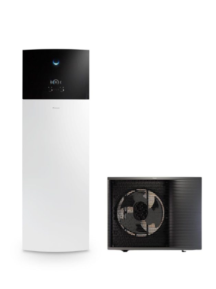 Daikin šilumos siurblys oras-vanduo Altherma 3 R MT ELVH12S18E9W/ERRA12EW1 9,97kW su 180 litrų talpa Daikin šilumos siurblys oras-vanduo Altherma 3 R MT ELVH12S18E9W/ERRA12EW1 9,97kW su 180 litrų talpa
