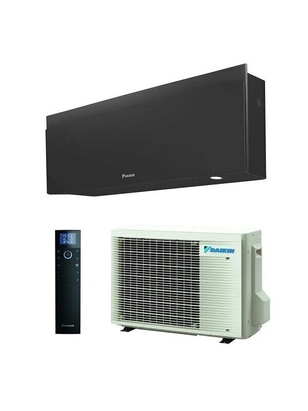 Daikin oro kondicionierius Emura FTXJ25AB9 / RXJ25A9 2,5/2,8kW, juoda spalva