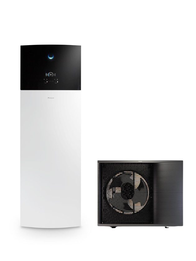 Daikin šilumos siurblys oras-vanduo Altherma 3 R MT ELVH12S18E9W/ERRA08EW1 7,95kW su 180 litrų talpa