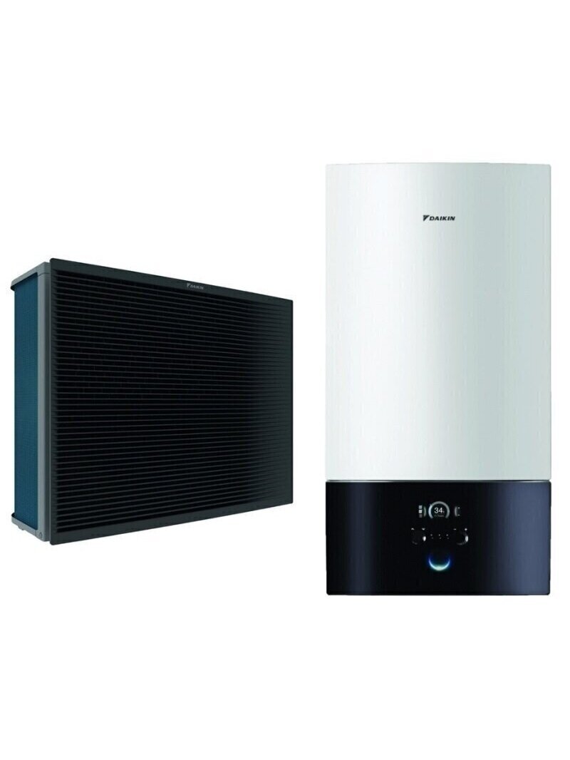 Daikin aukštatemperatūris šilumos siurblys oras-vanduo Altherma 3 H HT EPRA14DW17 / ETBH16E6V 11kW