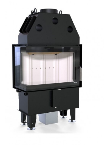 Defro plieninis židinys Intra SM BL SLIM 6kW