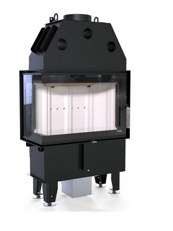 Defro plieninis židinys Intra SM BL SLIM 6kW