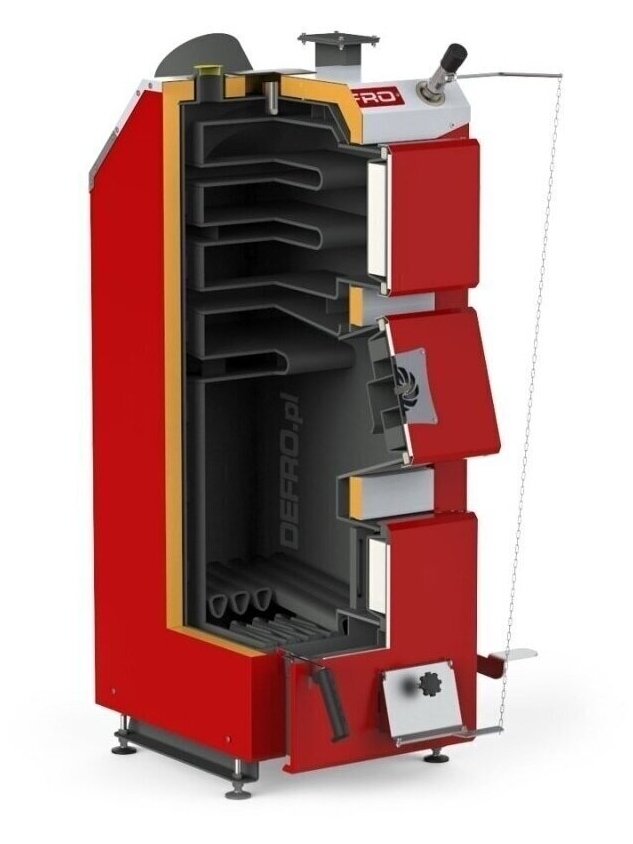 Defro kieto kuro katilas Optima Komfort 8kW 1