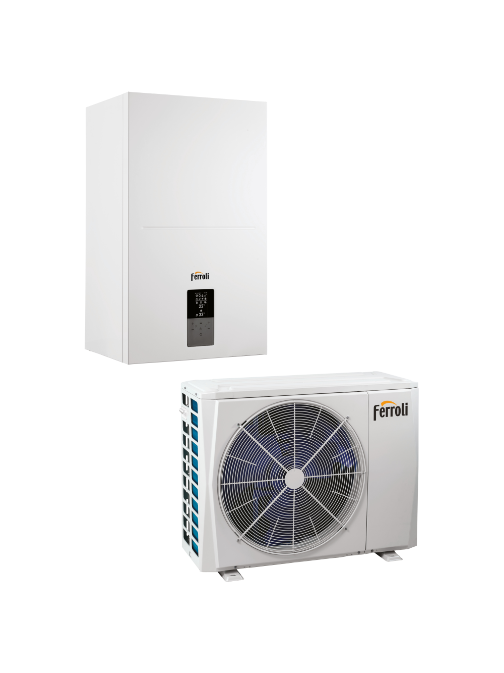 Ferroli šilumos siurblys oras-vanduo OMNIA S 3.2 10 10,0kW Ferroli šilumos siurblys oras-vanduo OMNIA S 3.2 10 10,0kW