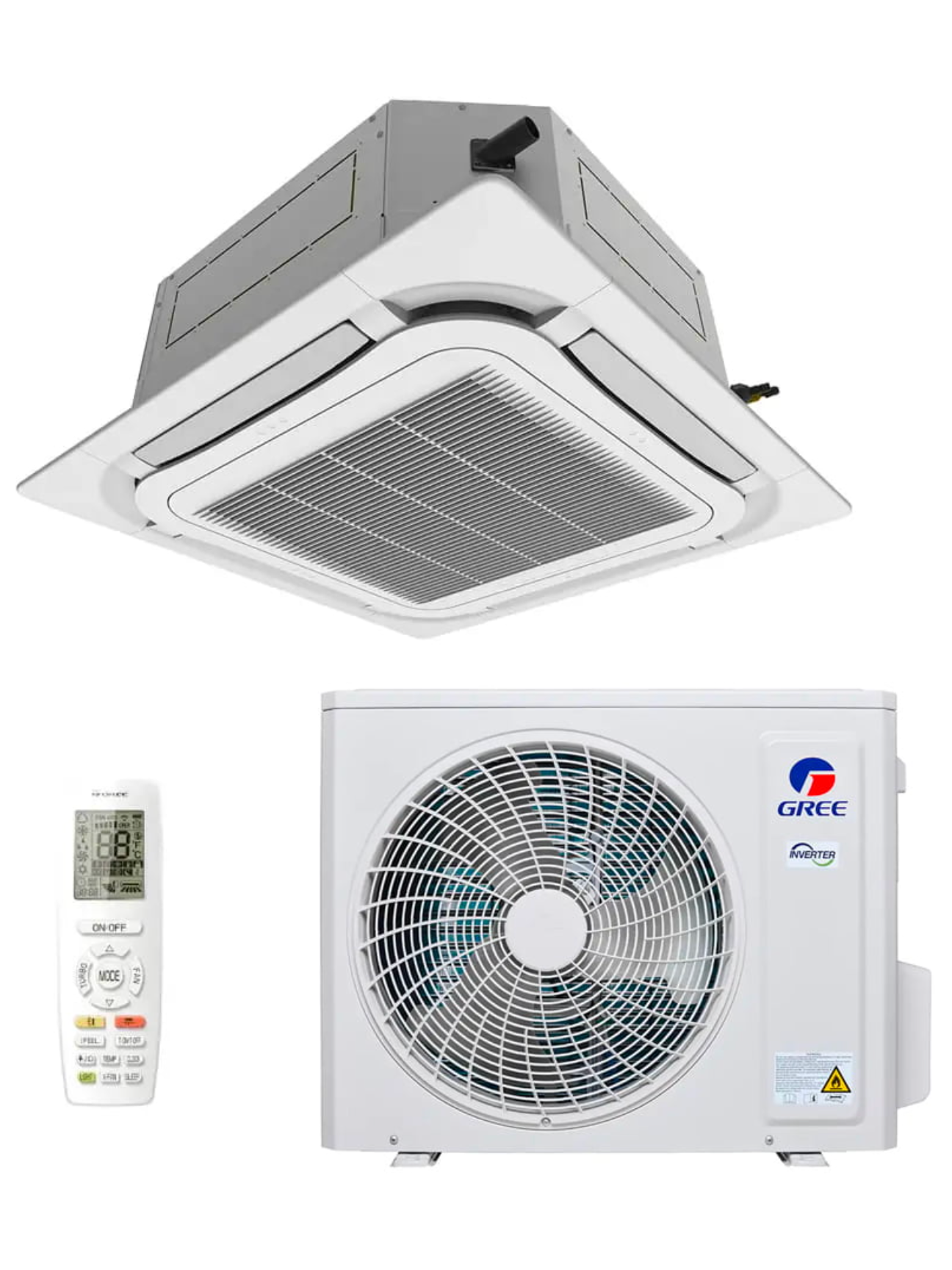 Gree kasetinis oro kondicionierius U-Match 6 (LNS) 14.5/17.0kW