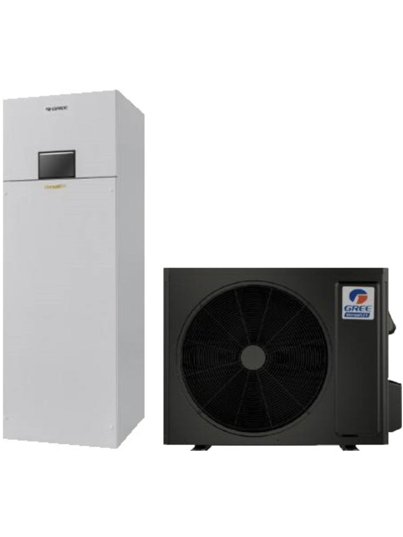 Gree šilumos siurblys oras-vanduo Versati IV Duo 4,3/4,5kW su 185 litrų talpa