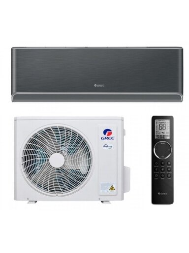 Gree šilumos siurblys oras-oras Airy Black 2,7/3,0kW Gree šilumos siurblys oras-oras Airy Black 2,7/3,0kW