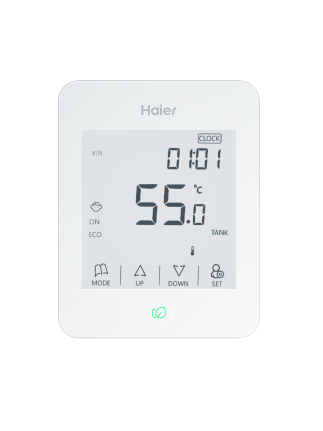 Haier šilumos siurblys oras-vanduo Super Aqua AU162FYCRA(HW)+YR-E27+ATW-A01 monoblokas 16kW 1