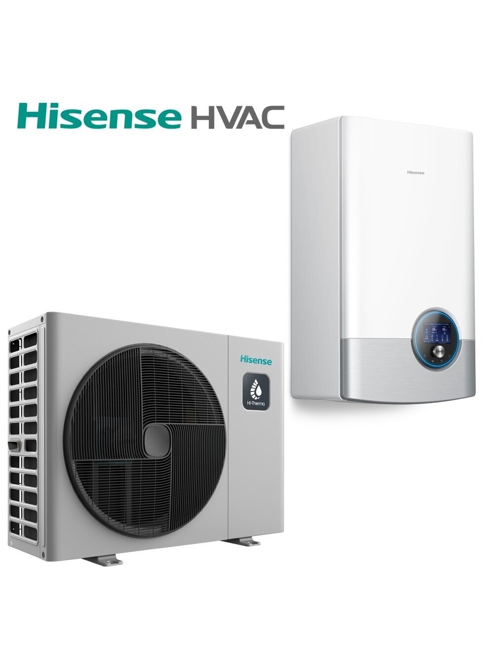 Hisense šilumos siurblys oras-vanduo Hi-Therma Split 16,0kW