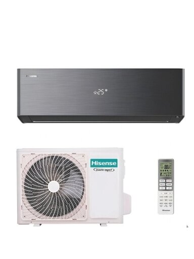 Hisense šilumos siurblys oras-oras Energy Pro X QH25XV3BG 2,6/3,2kW Hisense šilumos siurblys oras-oras Energy Pro X QH25XV3BG 2,6/3,2kW