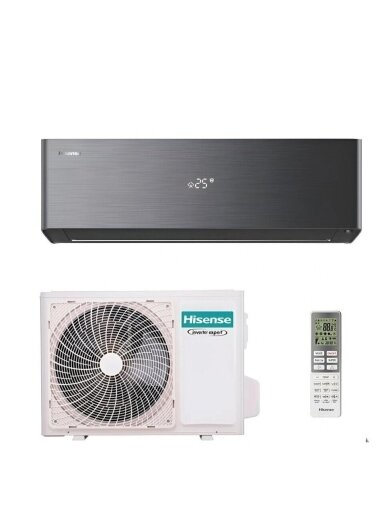 Hisense oro kondicionierius Energy Pro X QH35XV4A 3,5/3,9kW, juoda spalva