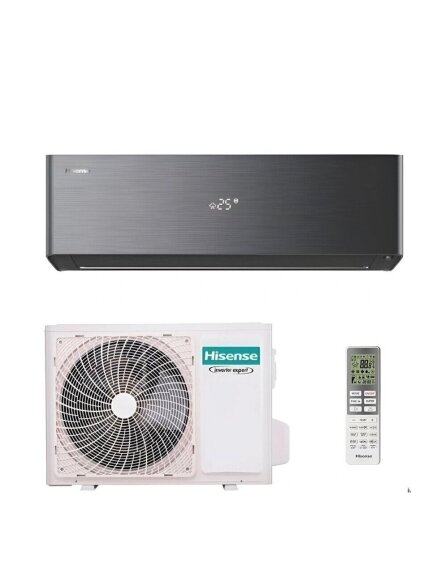 Hisense oro kondicionierius Energy Pro X QH35XV4A 3,5/3,9kW, juoda spalva Hisense oro kondicionierius Energy Pro X QH35XV4A 3,5/3,9kW, juoda spalva