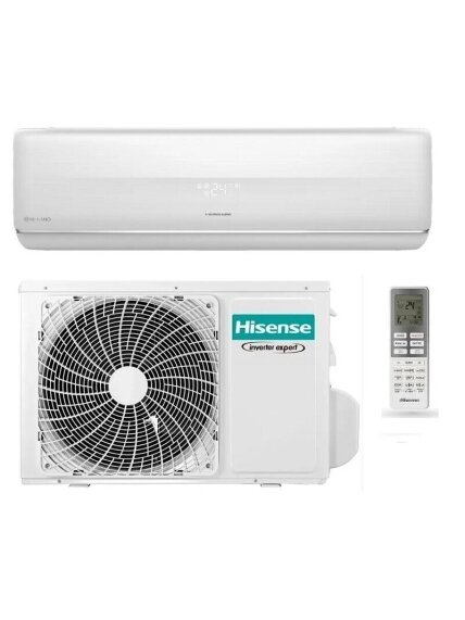 Hisense šilumos siurblys oras-oras Fresh Master QF25XW0E 2,6/3,2kW Hisense šilumos siurblys oras-oras Fresh Master QF25XW0E 2,6/3,2kW