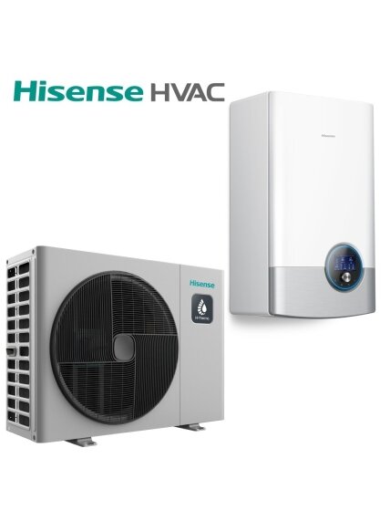 Hisense šilumos siurblys oras-vanduo Hi-Therma Split 16,0kW Hisense šilumos siurblys oras-vanduo Hi-Therma Split 16,0kW