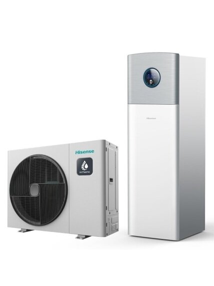 Hisense šilumos siurblys oras-vanduo Integra Combi 16,0kW su 230 litrų talpa