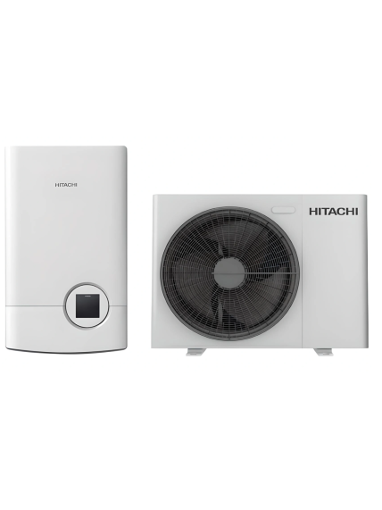 Hitachi šilumos siurblys oras-vanduo air H2O 400 HZKF10KIO / HZKF10KSO 10.0kW Hitachi šilumos siurblys oras-vanduo air H2O 400 HZKF10KIO / HZKF10KSO 10.0kW
