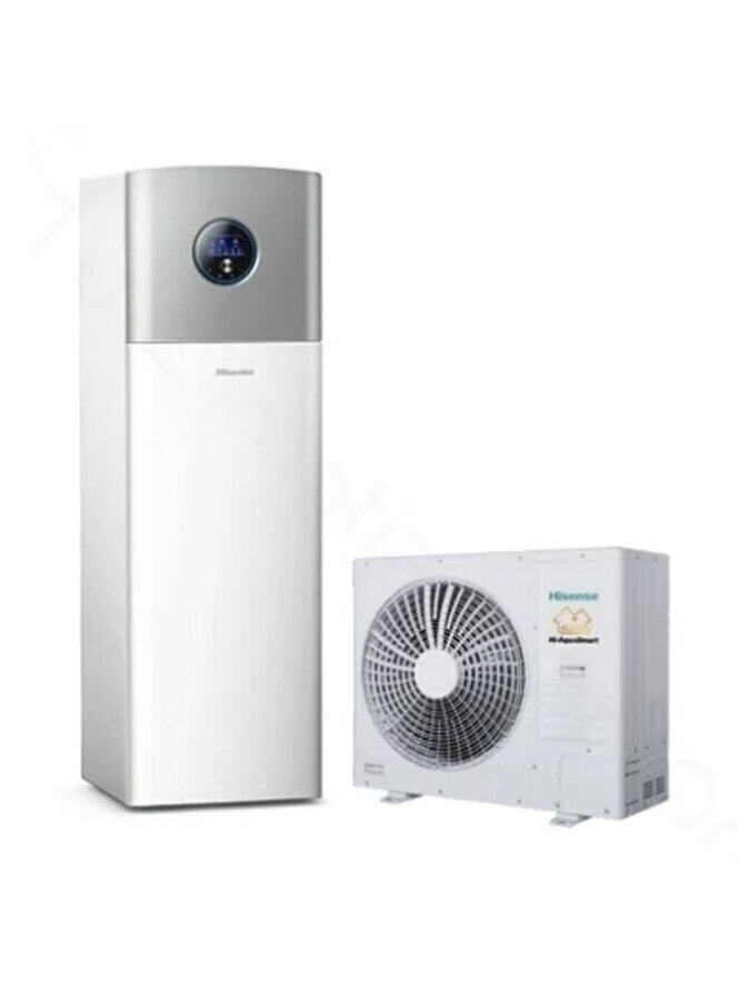 Hisense šilumos siurblys oras-vanduo Integra 6,0kW su 230 litrų talpa