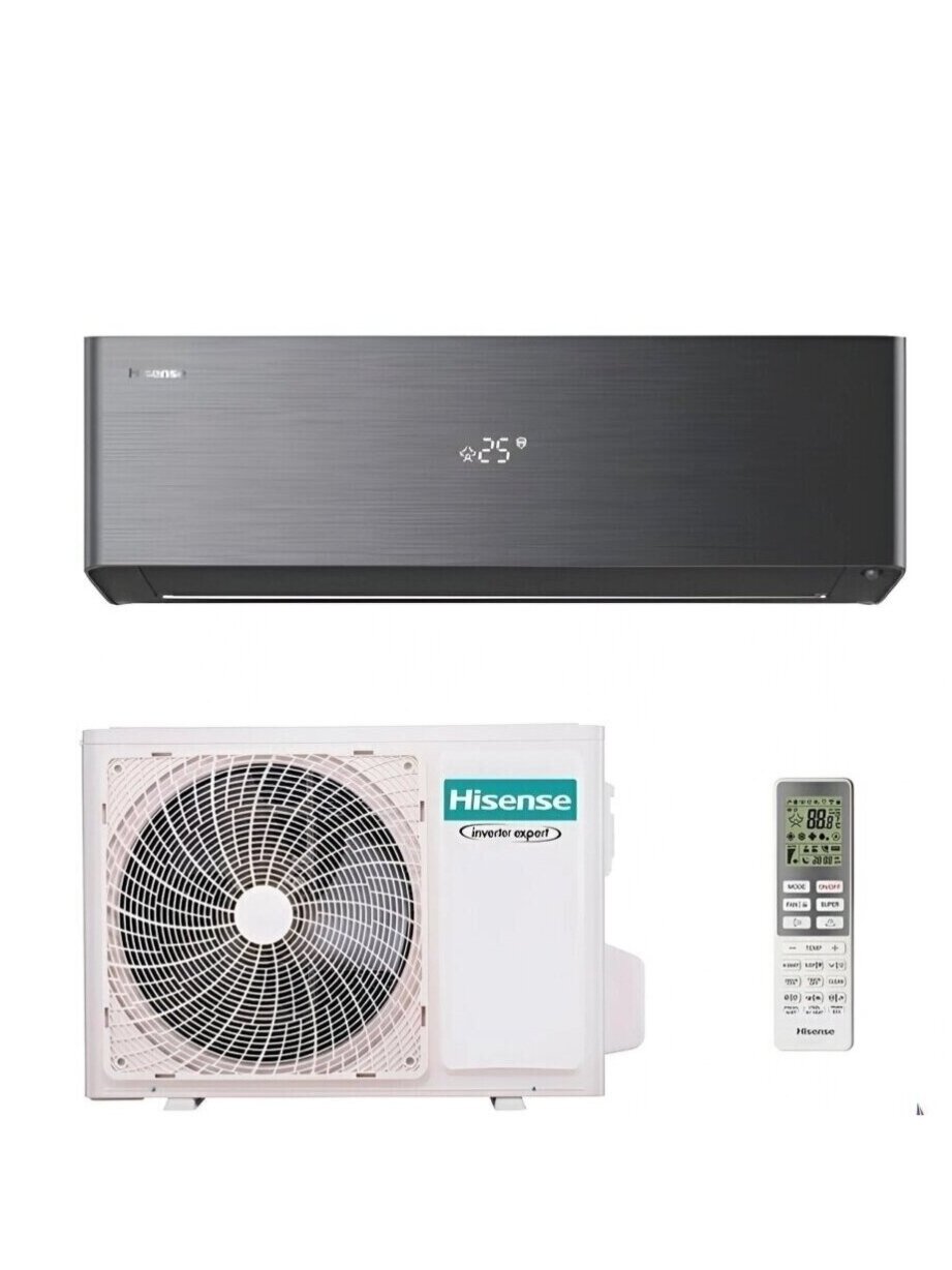 Hisense šilumos siurblys oras-oras Energy Pro X QH25XV3BG 2,6/3,2kW Hisense šilumos siurblys oras-oras Energy Pro X QH25XV3BG 2,6/3,2kW