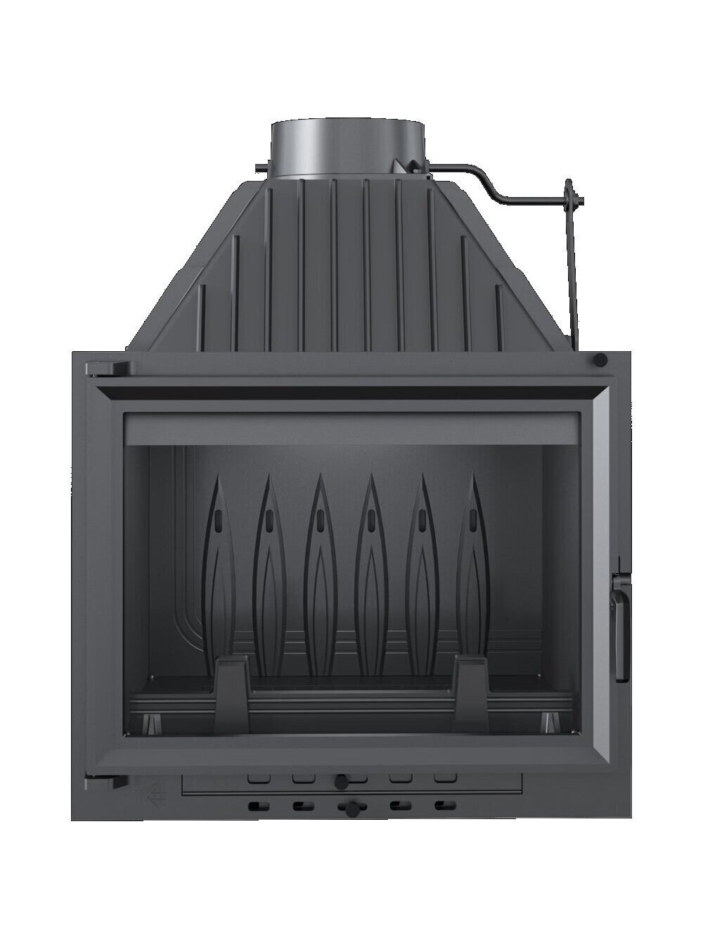 Kratki ketinis židinys Zuzia ECO 12, 12kW 3