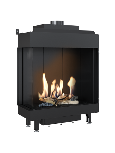 Kratki dujinis židinys LEO 76/62 L 7,7kW
