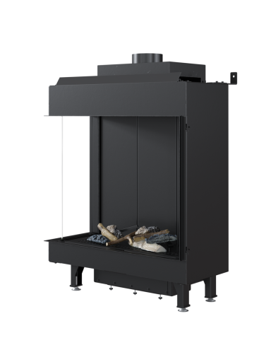 Kratki dujinis židinys LEO 76/62 L 7,7kW