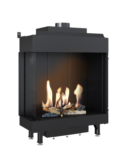 Kratki dujinis židinys LEO 76/62 L 7,7kW Kratki dujinis židinys LEO 76/62 L 7,7kW