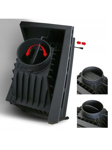 Kratki ketinis židinys Antek DECO 10kW 3 Kratki ketinis židinys Antek DECO 10kW 3