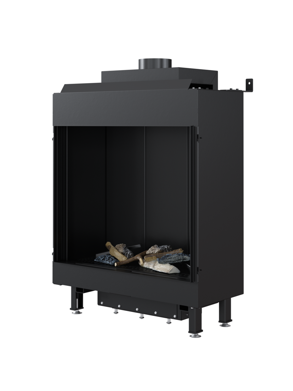 Kratki dujinis židinys LEO 76/62 8.5kW 1