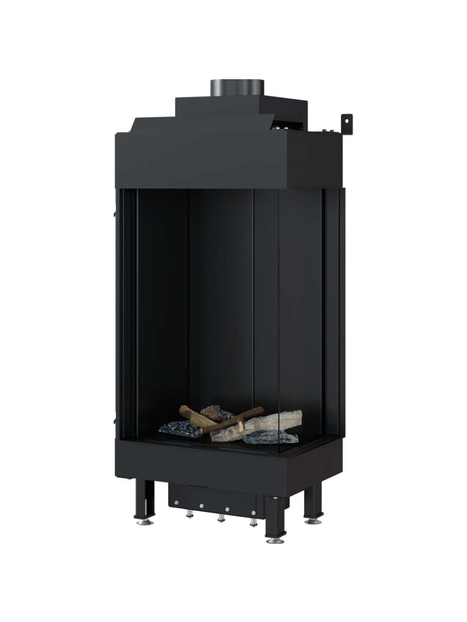 Kratki dujinis židinys LEO 45/68 P 5,7kW 1 Kratki dujinis židinys LEO 45/68 P 5,7kW 1