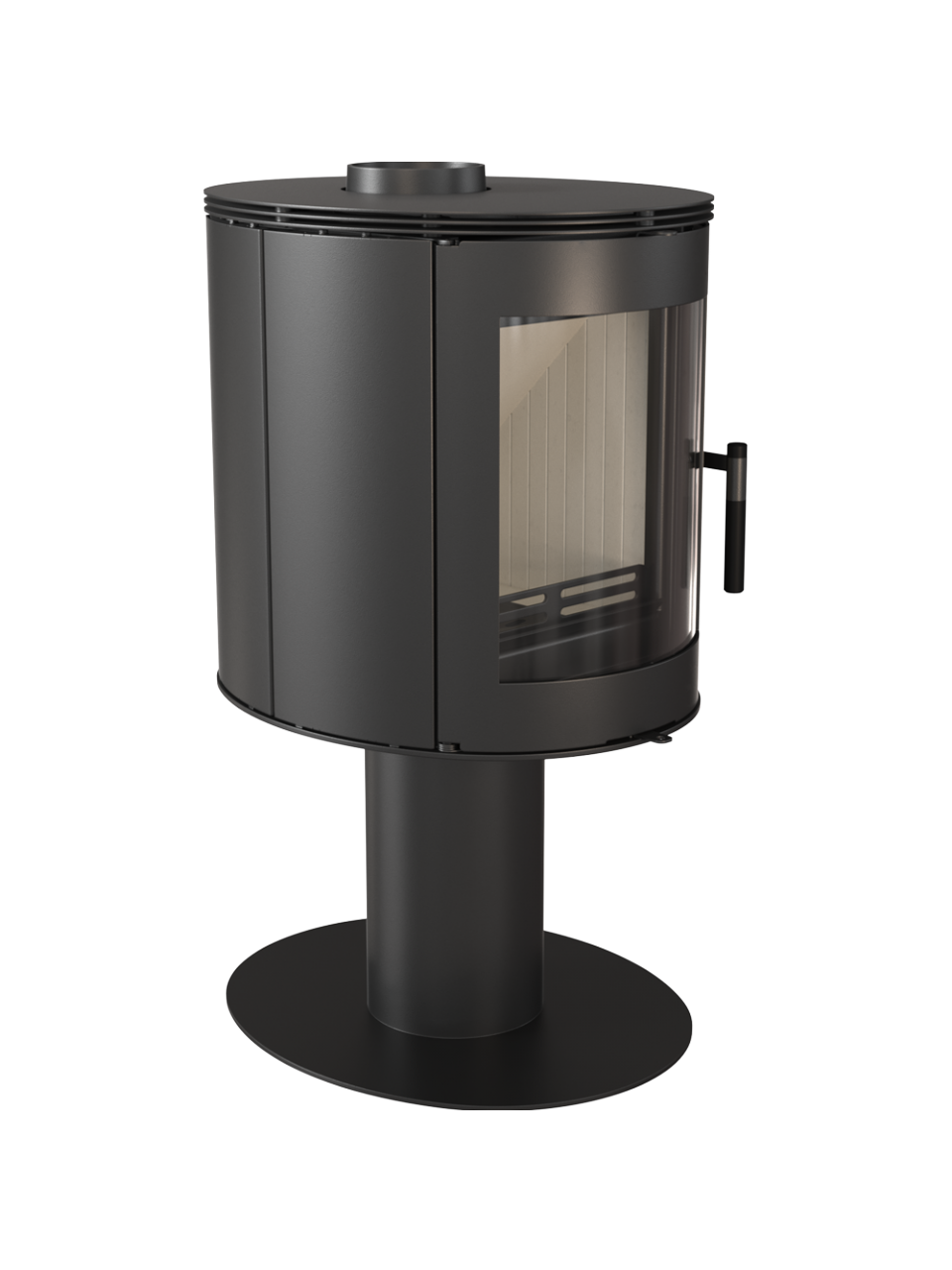 Kratki plieninė krosnelė Orbit 7kW 2