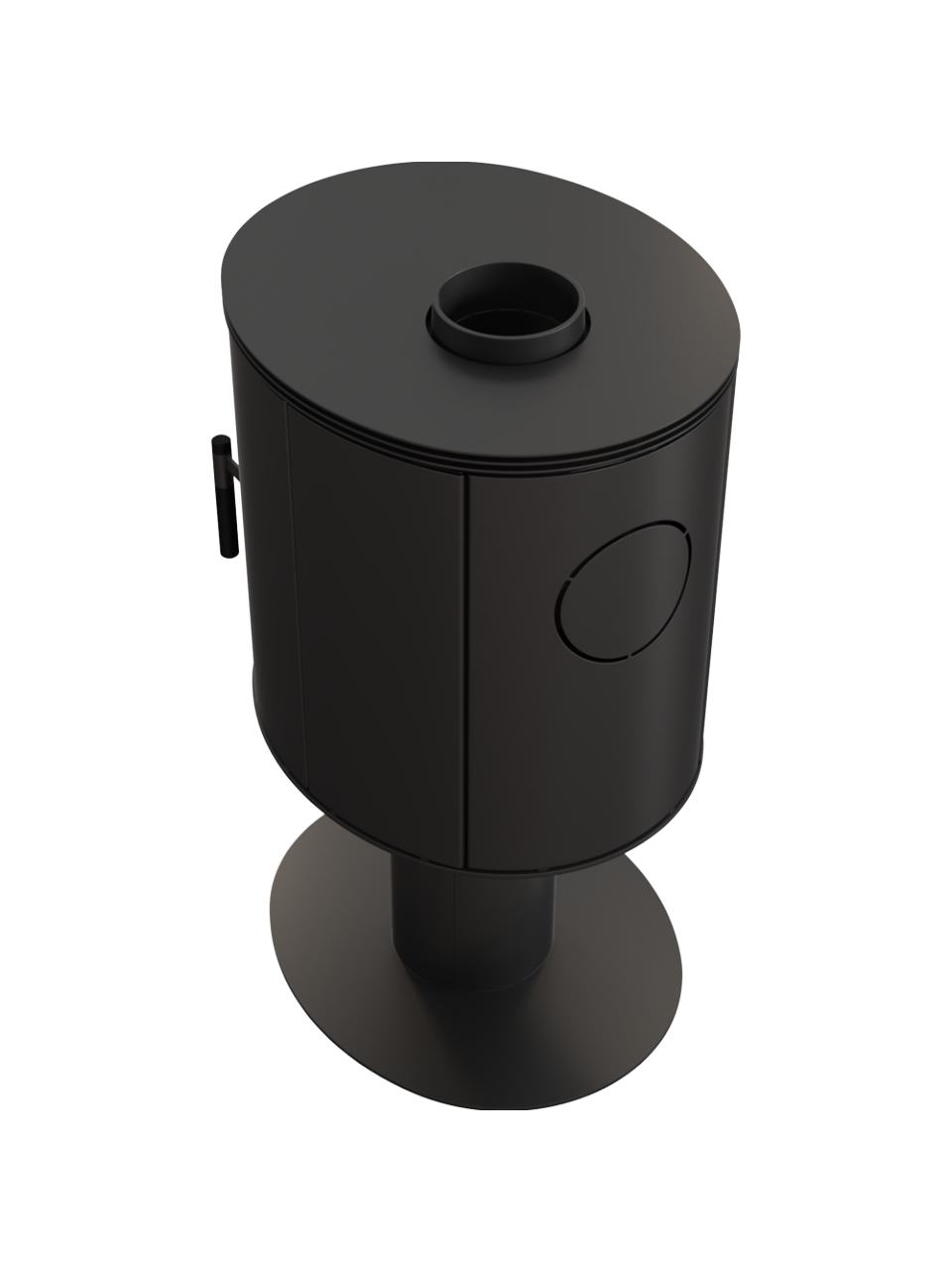 Kratki plieninė krosnelė Orbit 7kW 3