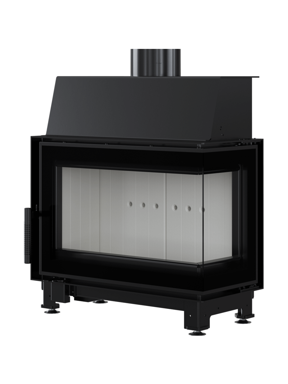Kratki plieninis židinys Simple S L/BS, 6kW 1 Kratki plieninis židinys Simple S L/BS, 6kW 1