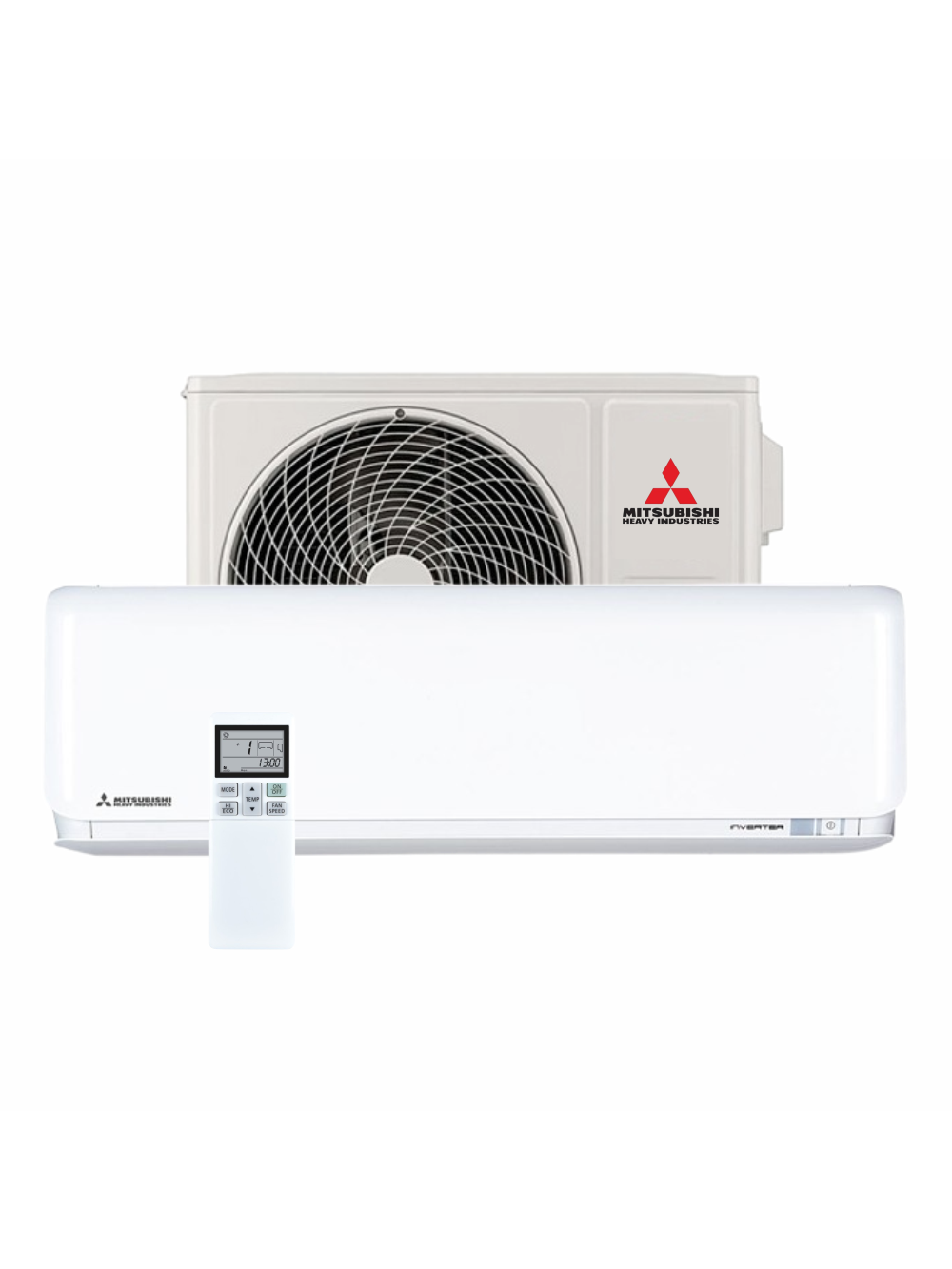 Mitsubishi Heavy Industries šilumos siurblys oras-oras Nordic Inverter SRK25ZT-WA 2.5/3.2kW